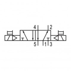 Electrovalva 5 cai 2 pozitii SY3220 - M5