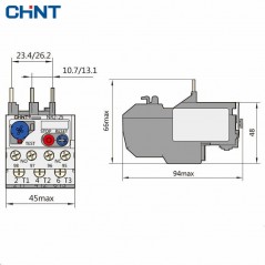 Releu termic NR2-25