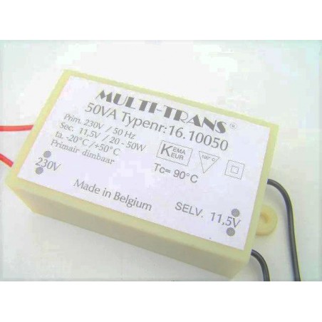 Mini transformator 230V - 11,5V