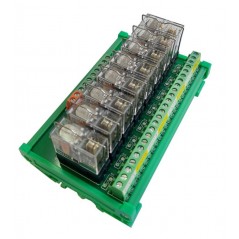 Modul soclu cu releu 24V DC - 8